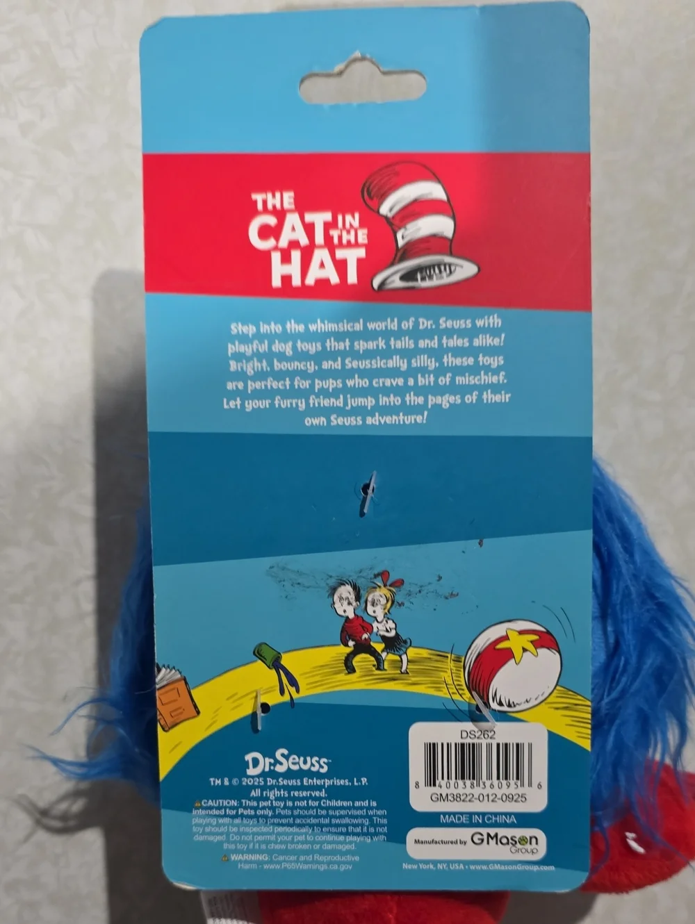 Dr. Seuss soft plush